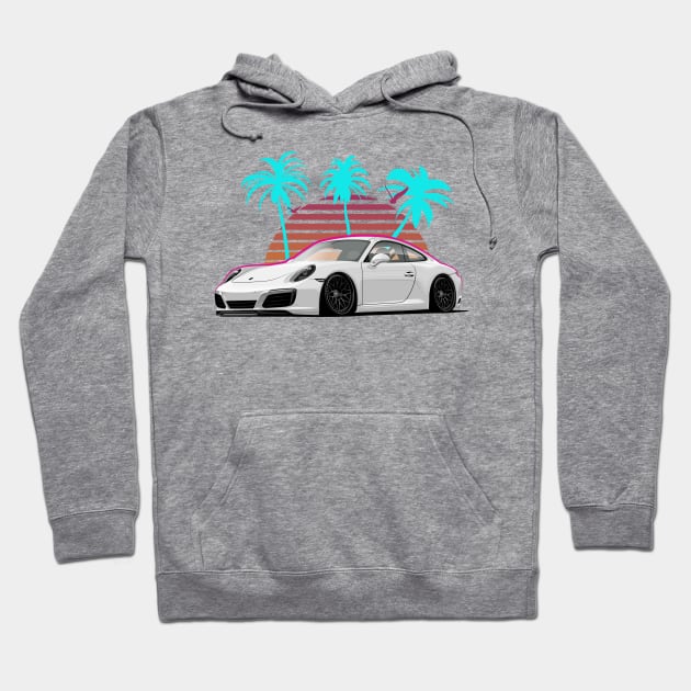 911, palms and sun Hoodie by icemanmsc